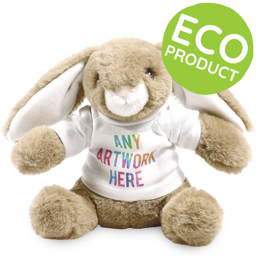 Promotional Bramble Bunny Plush Toy - Printed Soft Toys - Small Teddy Bear