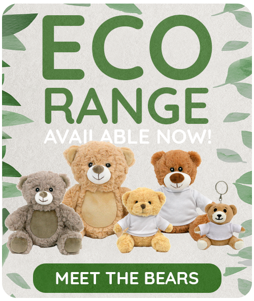 Wholesale Products | Trade Prices - ECO Soft Toys and Bears - Perfect For Promoting Your Client's Brand